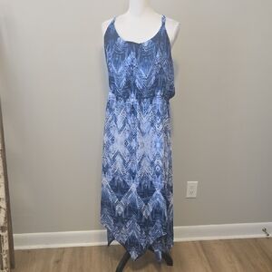 Kate & Mallory Blue Asymmetrical Dress